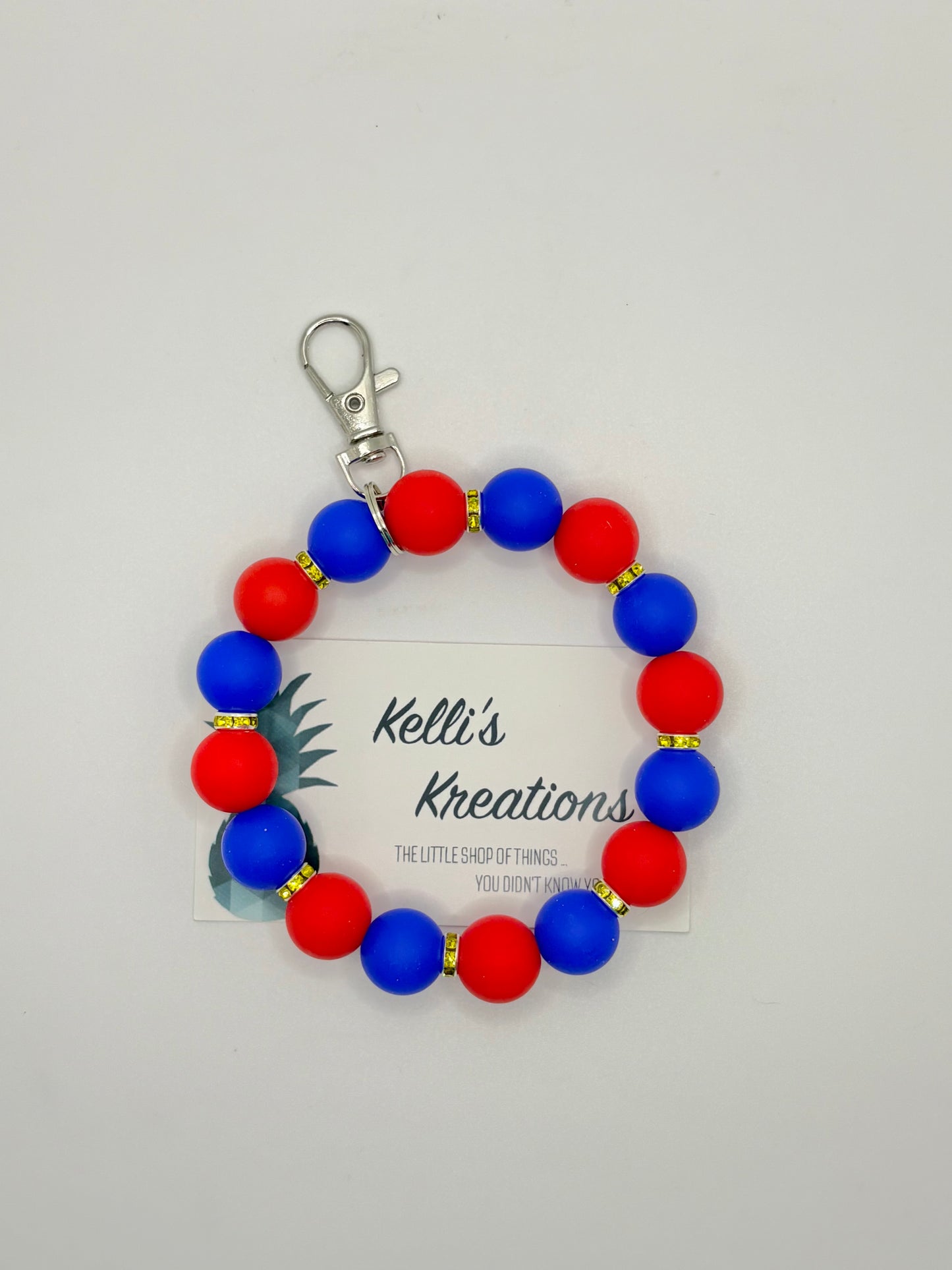 Wristlet Keychain-Bling