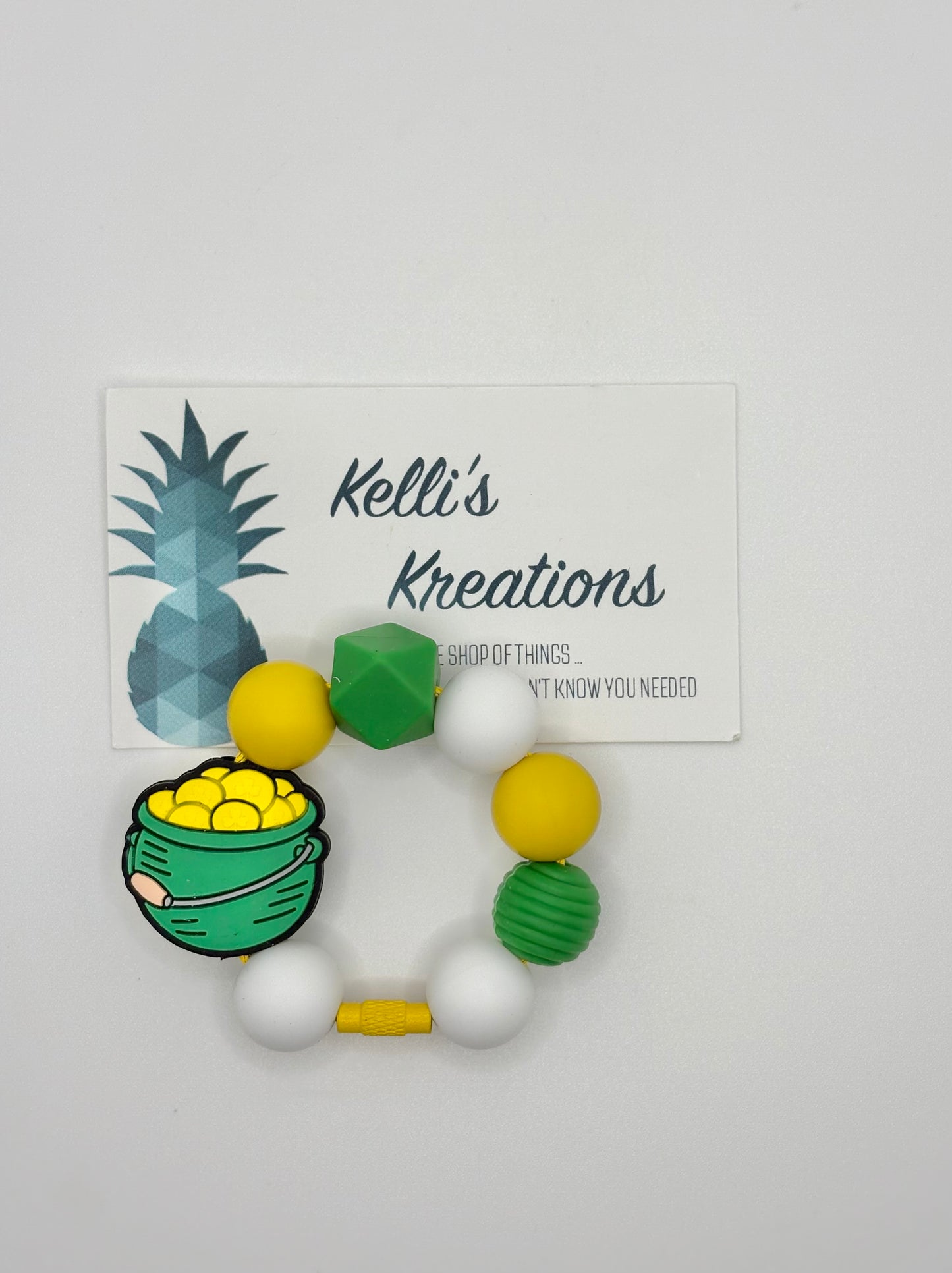 Pot of gold cup charm