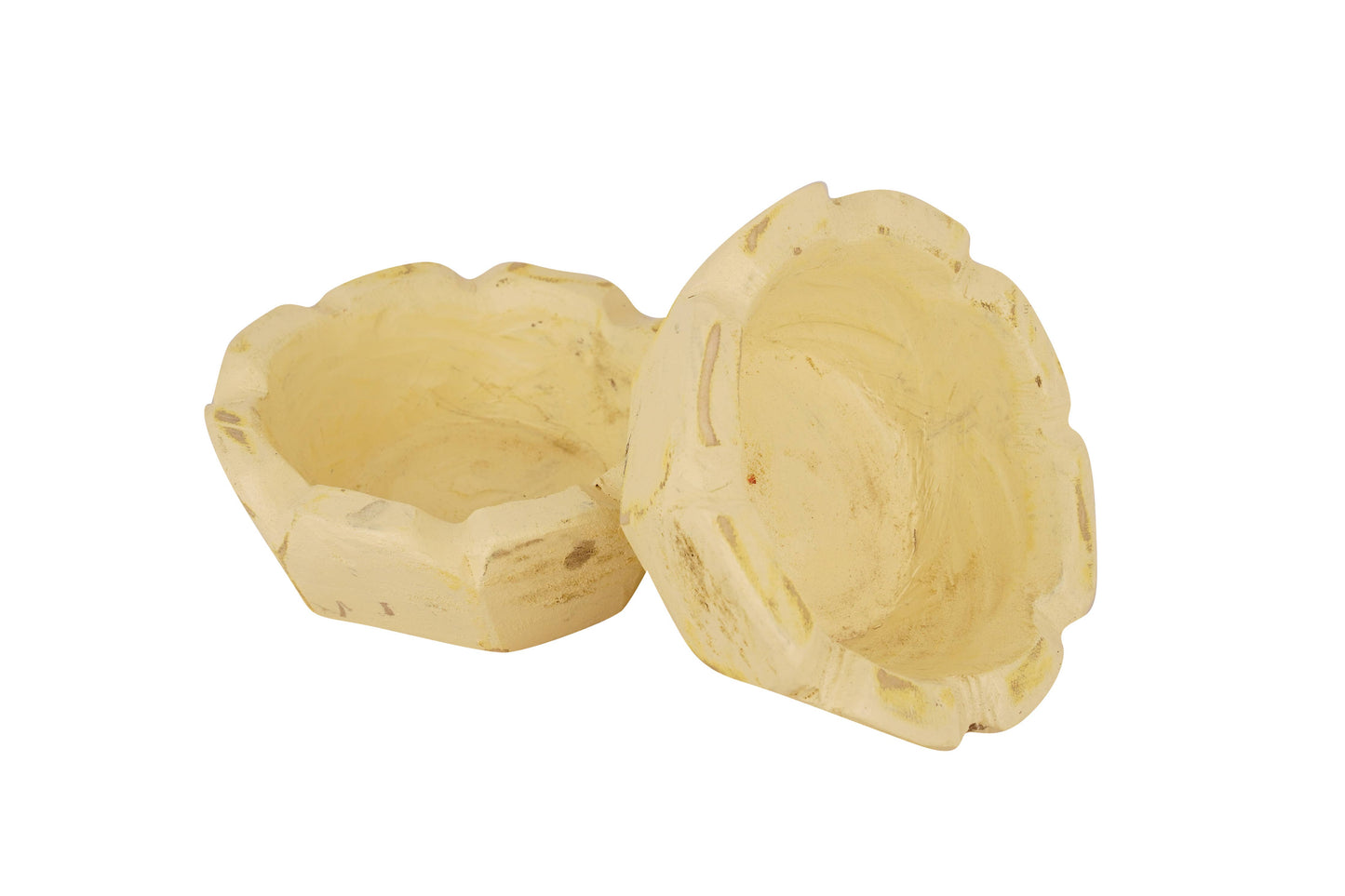 Stubby™ Mini Flower Bowl-Candle Ready-6 in-Spring Colors: Canary Yellow