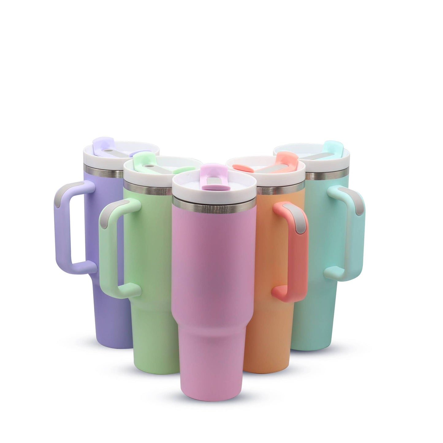 40oz Matte Tumbler Mint Green