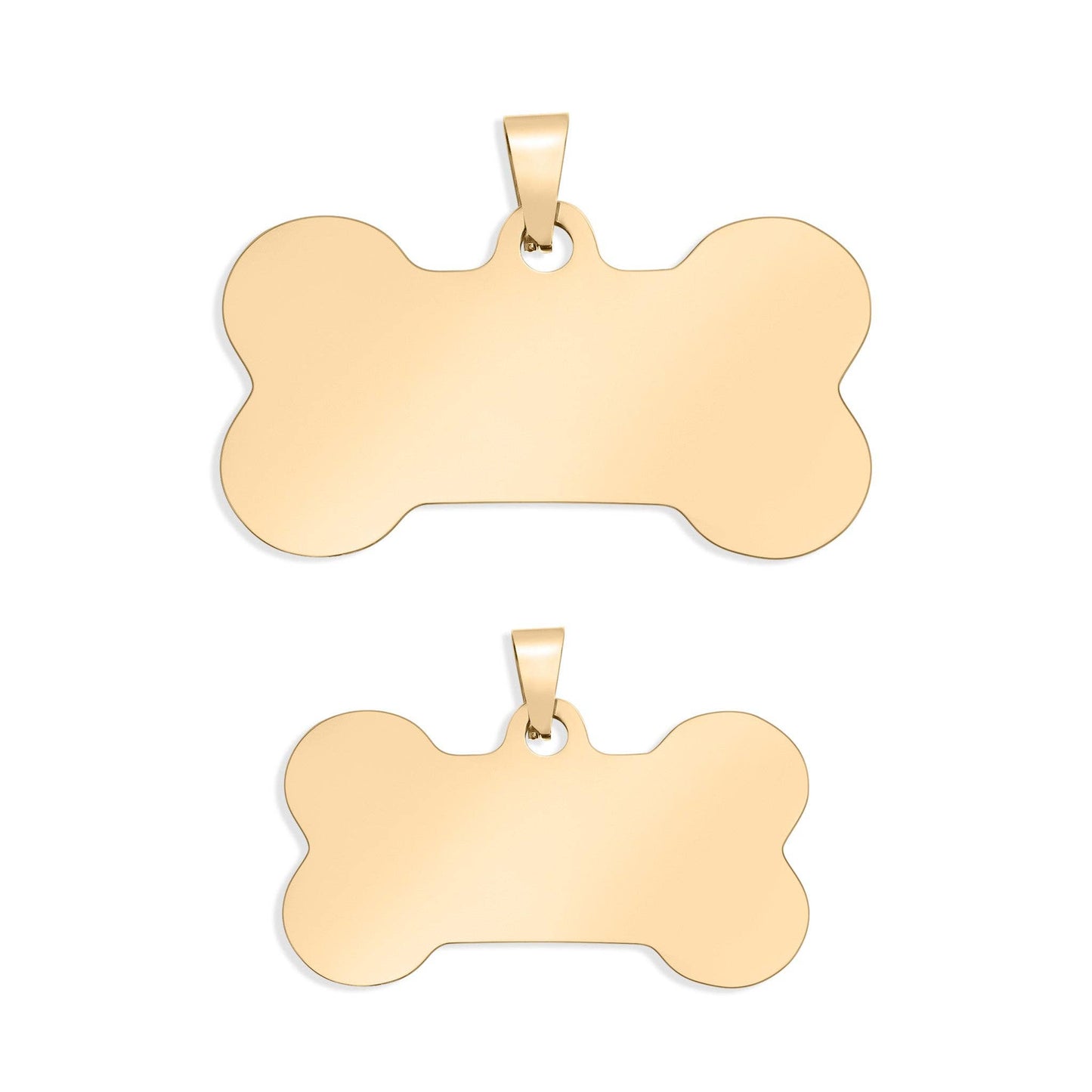 Dog Bone Pet Tag: Large