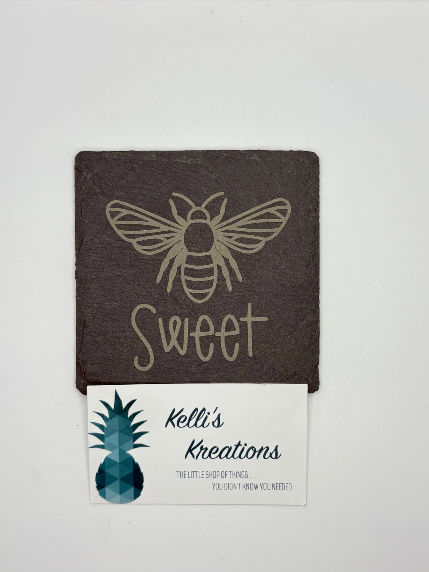 Slate Coaster Set 4pc