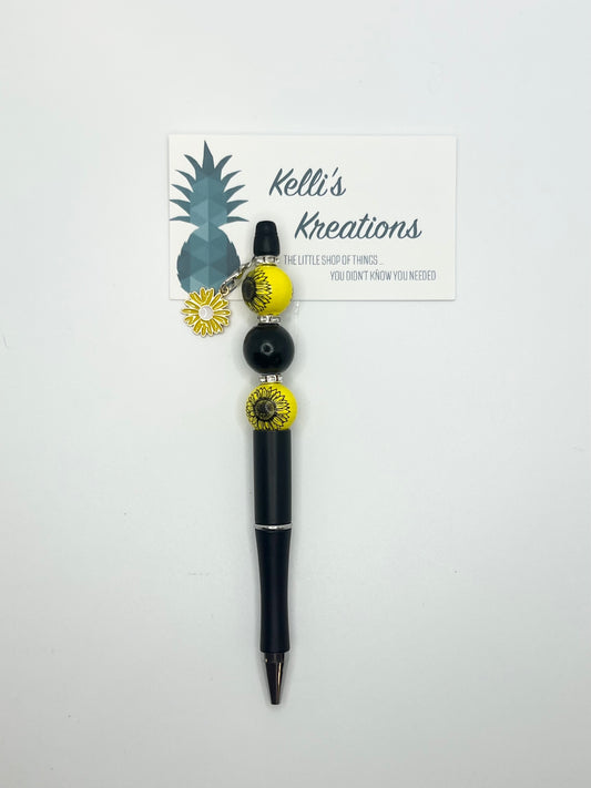 Sunflower Charm Pen 2