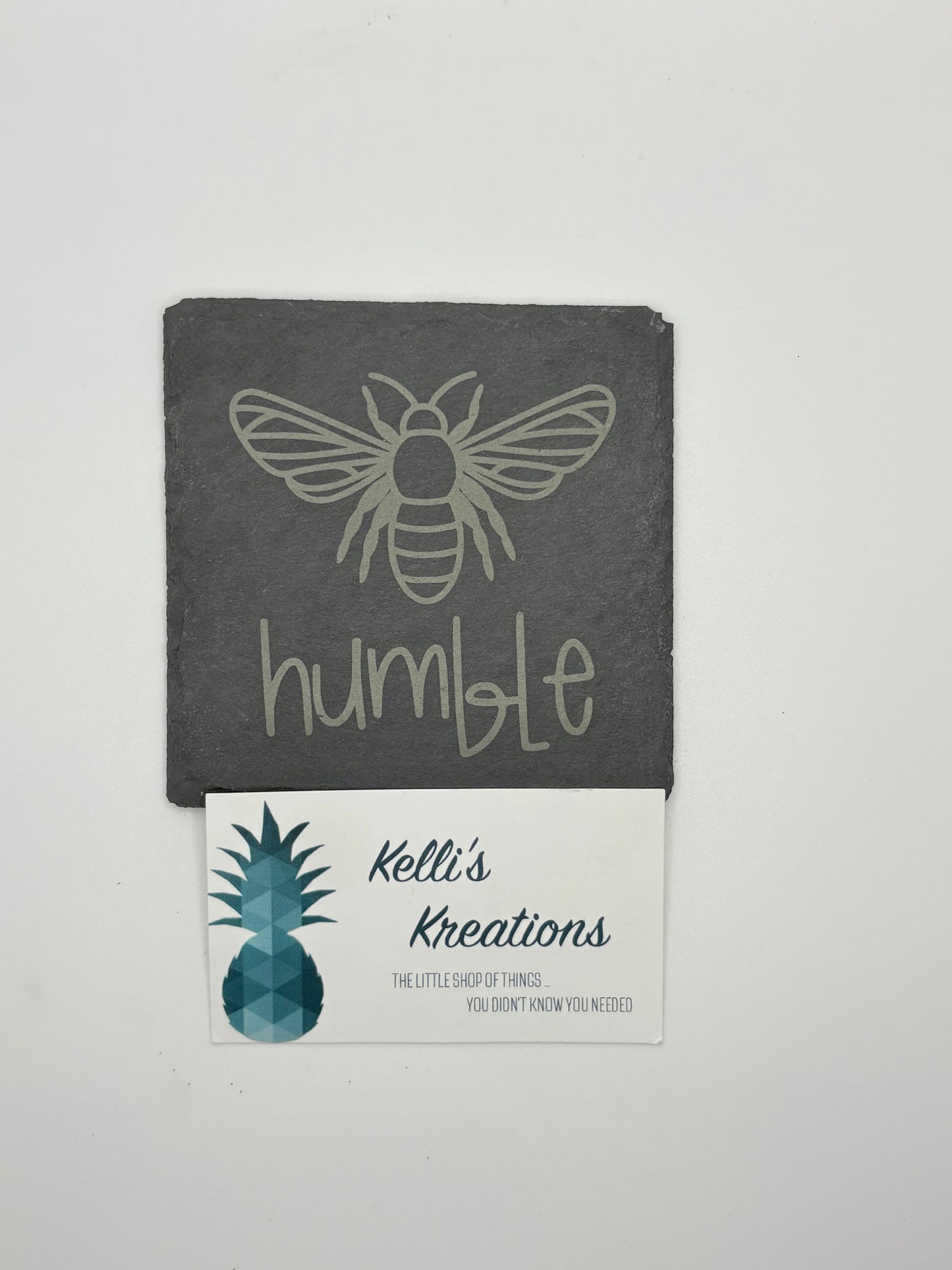 Slate Coaster Set 4pc