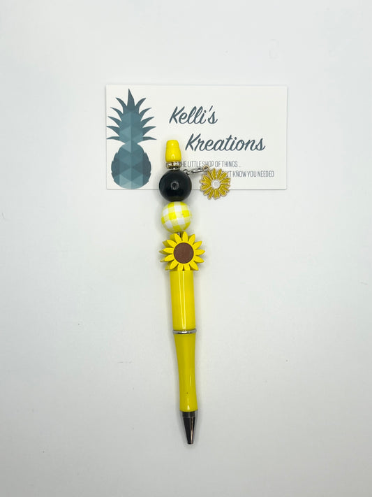 Sunflower Charm Pen 5