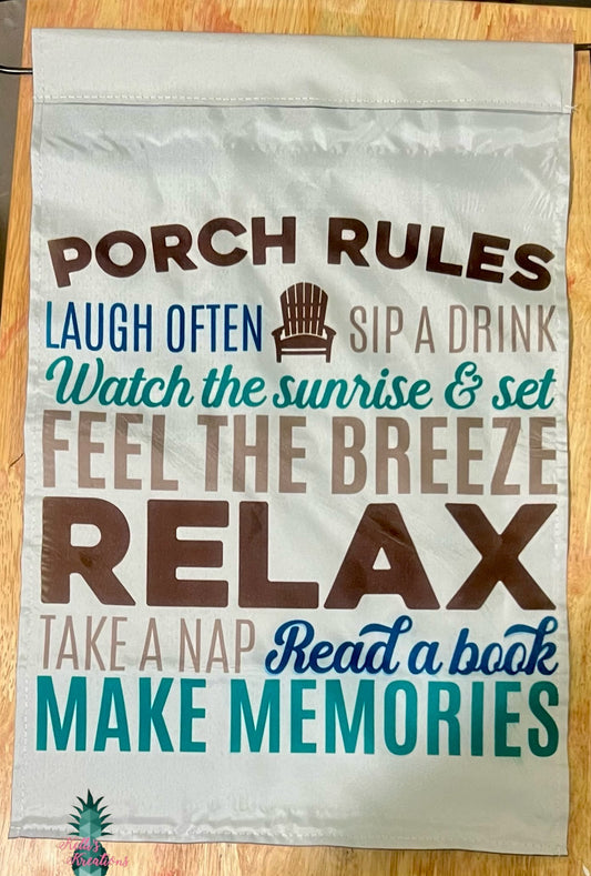 Porch Rules