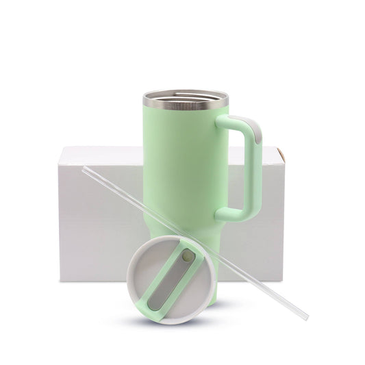 40oz Matte Tumbler Mint Green