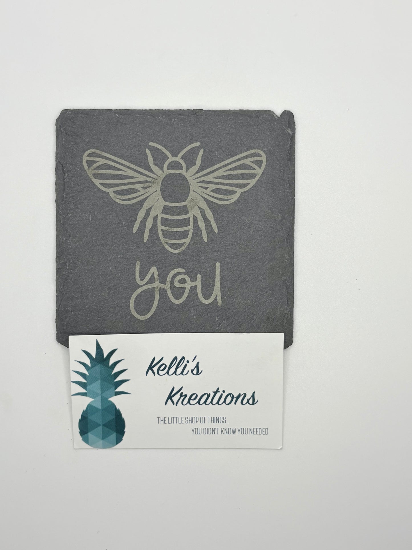 Slate Coaster Set 4pc