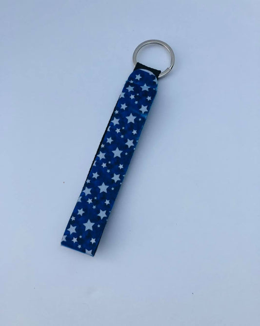 Patriotic Stars Keychain